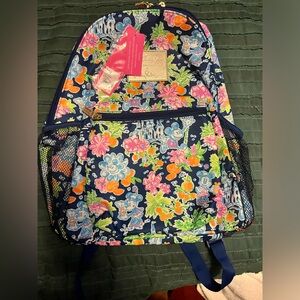 Lily Pulitzer Mickey Mouse back pack